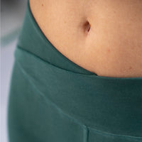 FOXED® MIA FLARED LEGGINGS LUXE GREEN