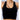 FOXED® CROSS BACK SEAMLESS SPORTS BRA BLACK