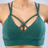 FOXED® MIA CROSSED BRA LUXE GREEN