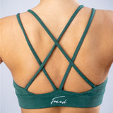 FOXED® MIA CROSSED BRA LUXE GREEN