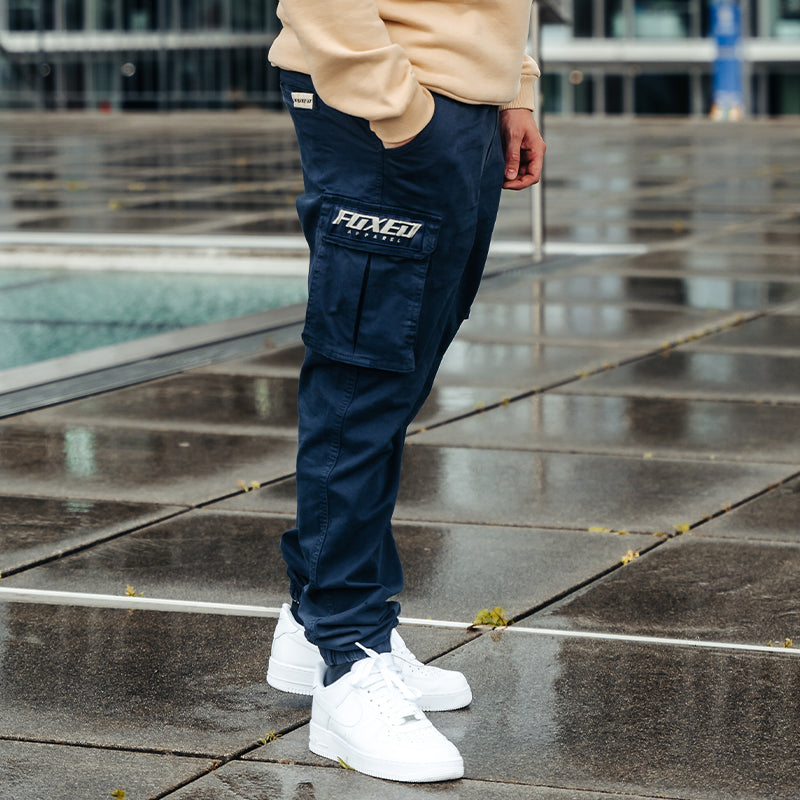 FOXED® CARGO PREMIUM PANTS UNISEX NAVY