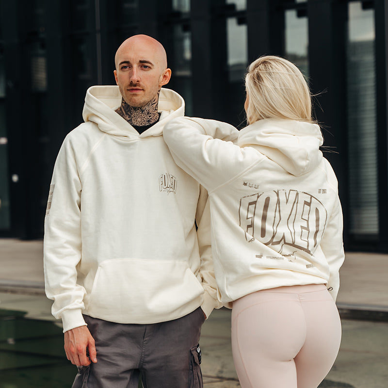 FOXED® INFINITY UNISEX HOODIE COCONUT MILK