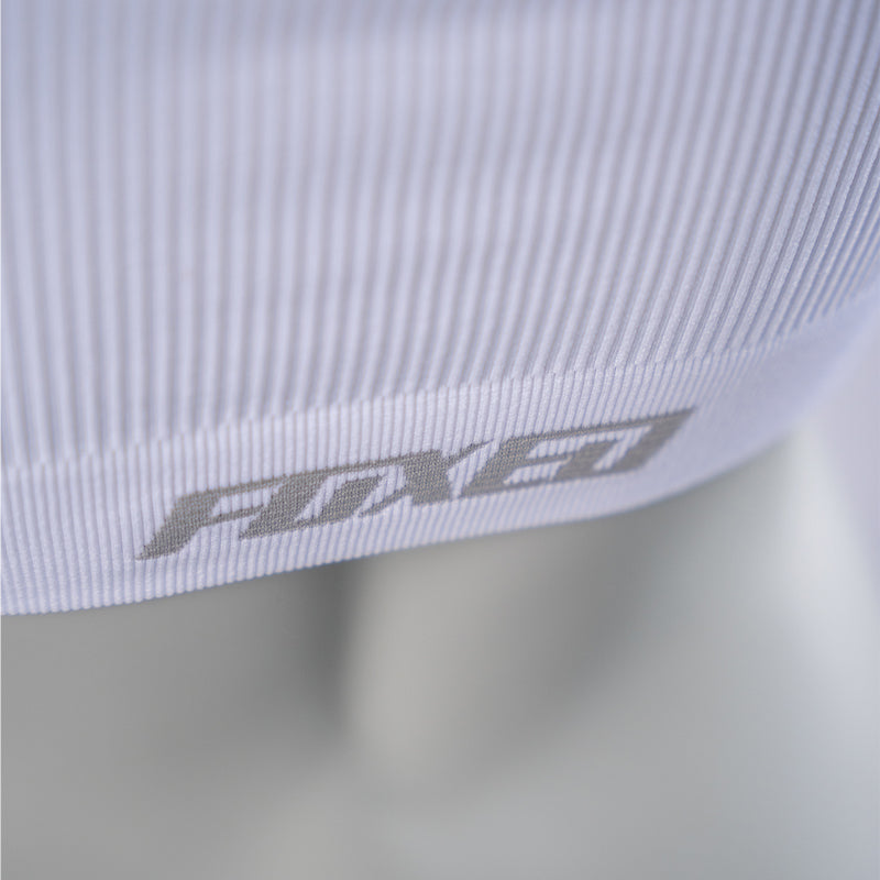 FOXED® OPHELIA RIBBED SEAMLESS TANK TOP WHITE