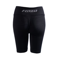 FOXED® OPHELIA RIBBED SEAMLESS SHORTS BLACK