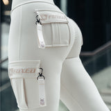 FOXED® CARGO 3-POCKET LEGGINGS COCONUT