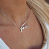 FOXED® "SIGNATURE" EDELSTAHL HALSKETTE SILBER