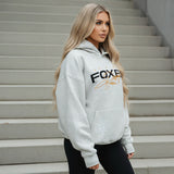 FOXED® VARSITY HOODIE HEATHER GREY WMN