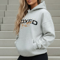 FOXED® VARSITY HOODIE HEATHER GREY WMN