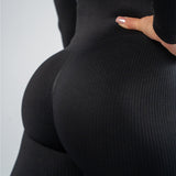 FOXED® RIFFLE SEAMLESS LONGSLEEVE JUMPSUIT (SHAPE)