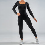 FOXED® RIFFLE SEAMLESS LONGSLEEVE JUMPSUIT (SHAPE)