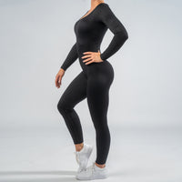 FOXED® RIFFLE SEAMLESS LONGSLEEVE JUMPSUIT (SHAPE)