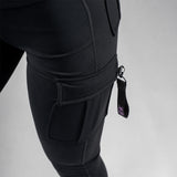 FOXED® CARGO LEGGINGS 3-POCKET ZERO PURPLE