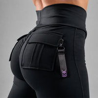 FOXED® CARGO LEGGINGS 3-POCKET ZERO PURPLE