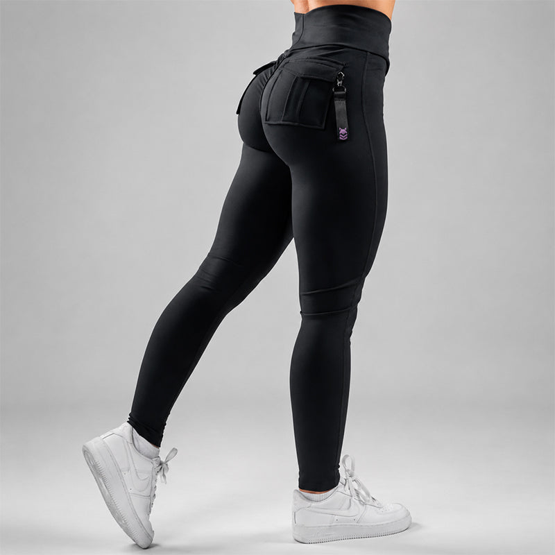 FOXED® CARGO LEGGINGS 3-POCKET ZERO PURPLE
