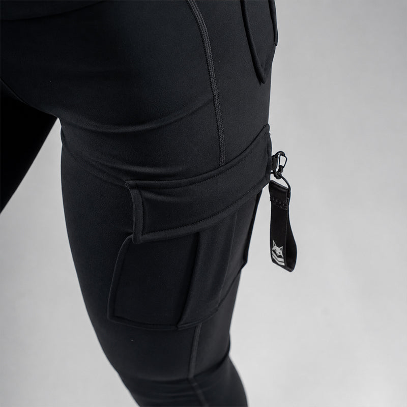 FOXED® CARGO LEGGINGS 3-POCKET ZERO WHITE