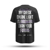 FOXED® ENGINE LIGHT OVERSIZE SHIRT BLACK