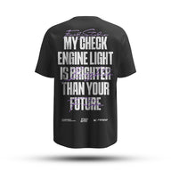 FOXED® ENGINE LIGHT OVERSIZE SHIRT BLACK