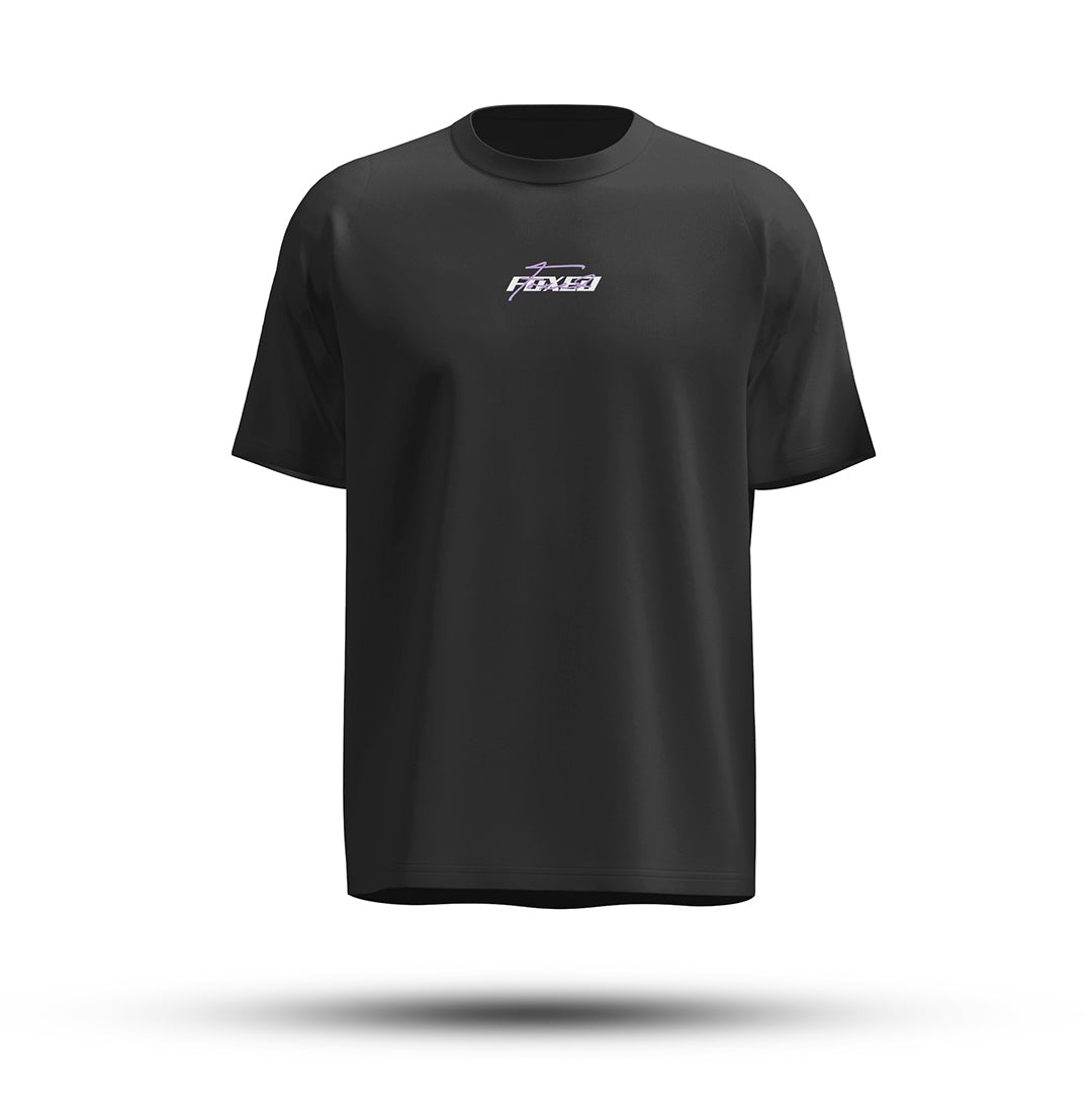 FOXED® ENGINE LIGHT OVERSIZE SHIRT BLACK