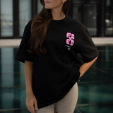 FOXED® GOOD THINGS OVERSIZE SHIRT WMN BLACK/ROSA