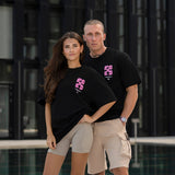 FOXED® GOOD THINGS OVERSIZE SHIRT BLACK/ROSA