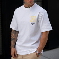 FOXED® GOOD THINGS OVERSIZE SHIRT WHITE/LEMON
