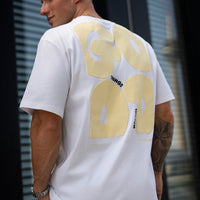 FOXED® GOOD THINGS OVERSIZE SHIRT WHITE/LEMON