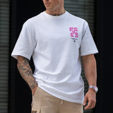 FOXED® GOOD THINGS OVERSIZE SHIRT WHITE/ROSA