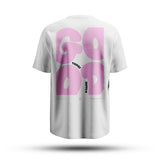 FOXED® GOOD THINGS OVERSIZE SHIRT WHITE/ROSA
