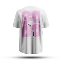 FOXED® GOOD THINGS OVERSIZE SHIRT WHITE/ROSA