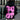 FOXED® GOOD THINGS UNISEX HOODIE WMN BLACK/ROSA