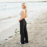 FOXED® HIGH-WAISTED BAGGY JEANS WASHED BLACK