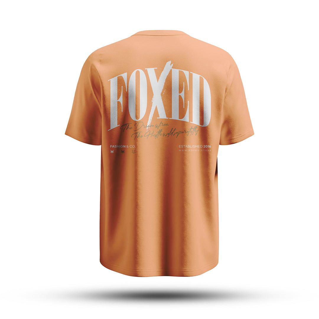 FOXED® "HUSTLE" UNISEX SHIRT TROPICAL PAPAYA