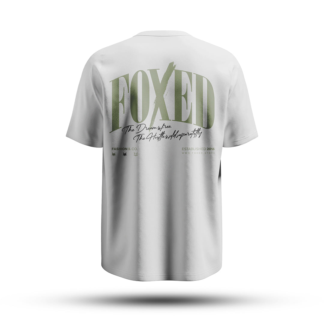 FOXED® "HUSTLE" UNISEX SHIRT CREME