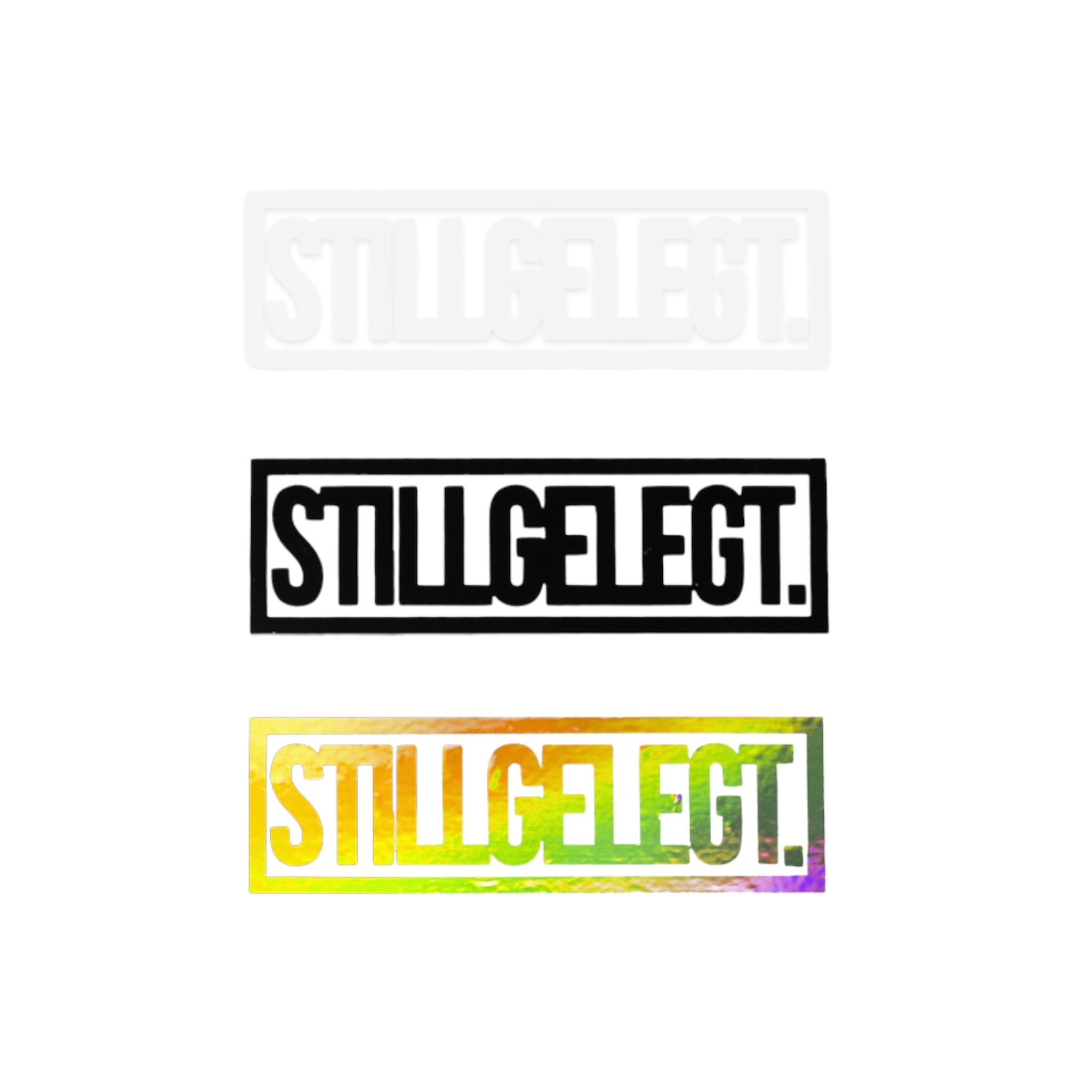 FOXED® STILLGELEGT AUTOAUFKLEBER