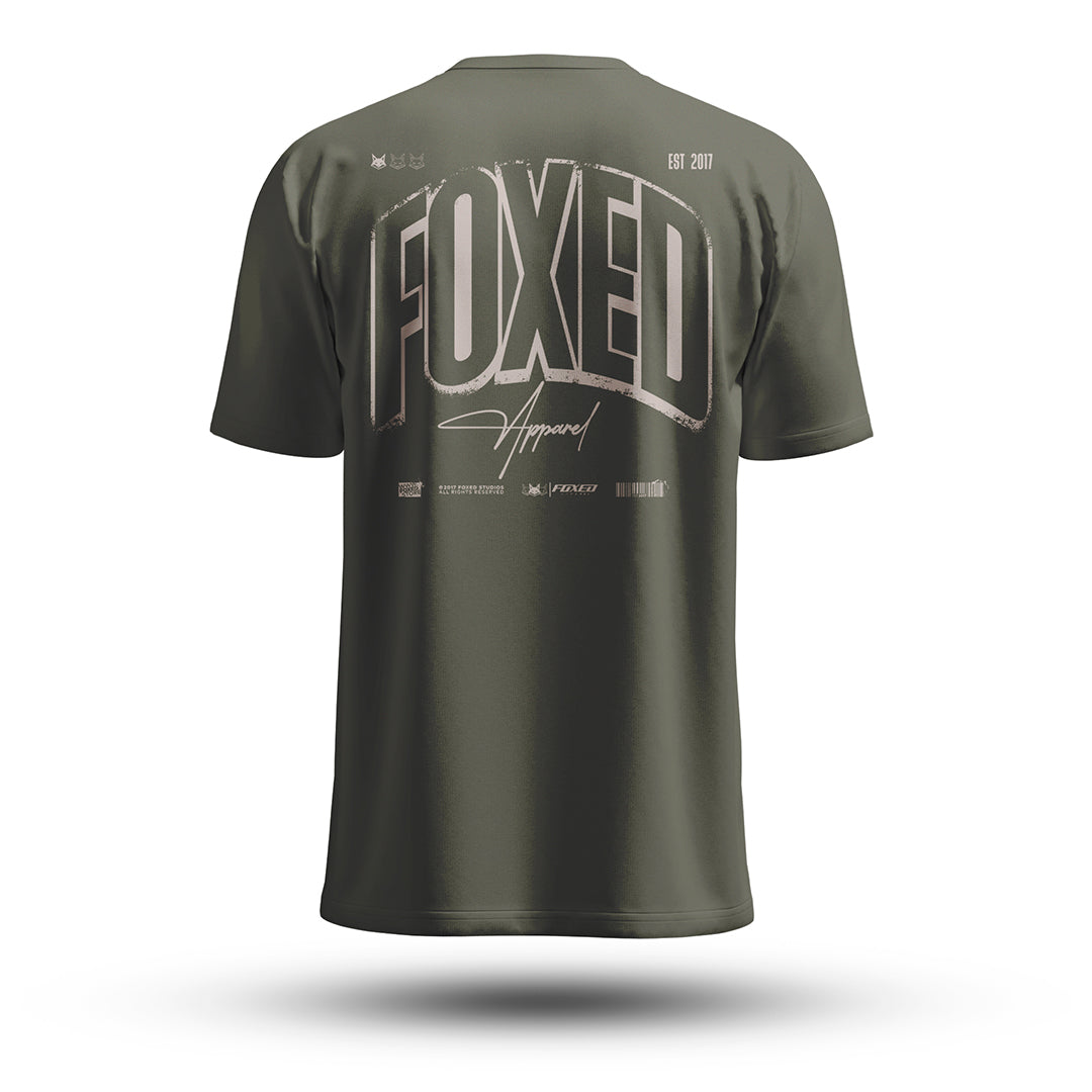 FOXED® INFINITY UNISEX OVERSIZE SHIRT FOREST GREEN