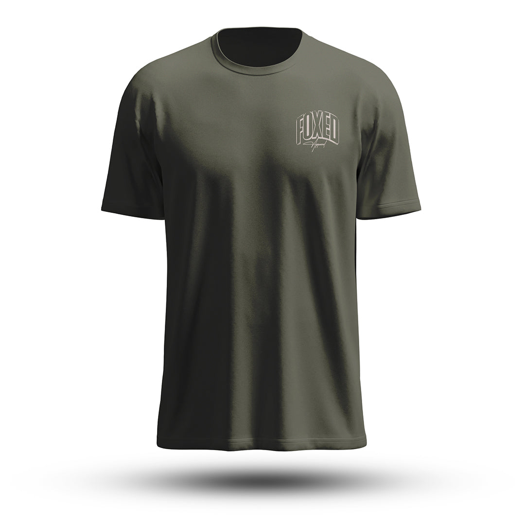 FOXED® INFINITY UNISEX OVERSIZE SHIRT FOREST GREEN