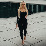 FOXED® RIFFLE SEAMLESS LONGSLEEVE JUMPSUIT (SHAPE)