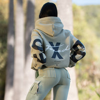 FOXED® STUDIOSTATE HOODIE + CARGO LEGGINGS SET KHAKI