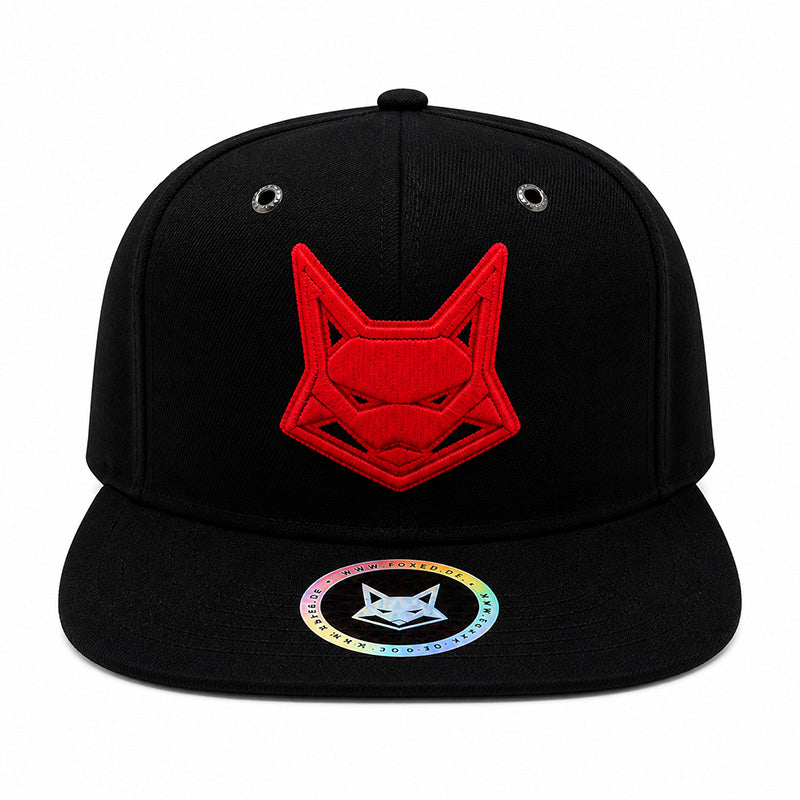 FOXED® FOXDEVIL SNAPBACK BLACK/RED