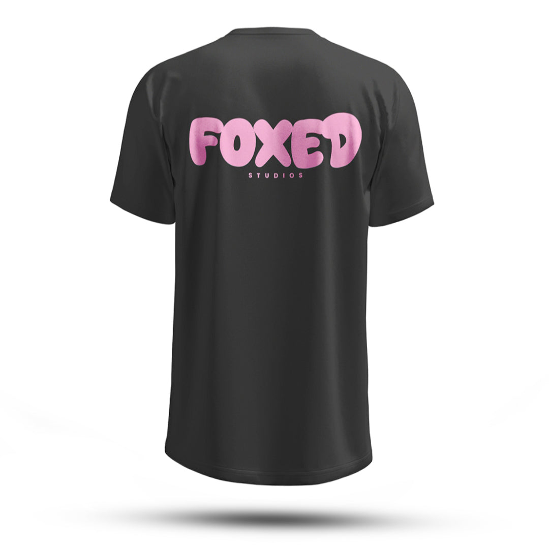 FOXED® BUBBLE UNISEX LONG SHIRT BLACK