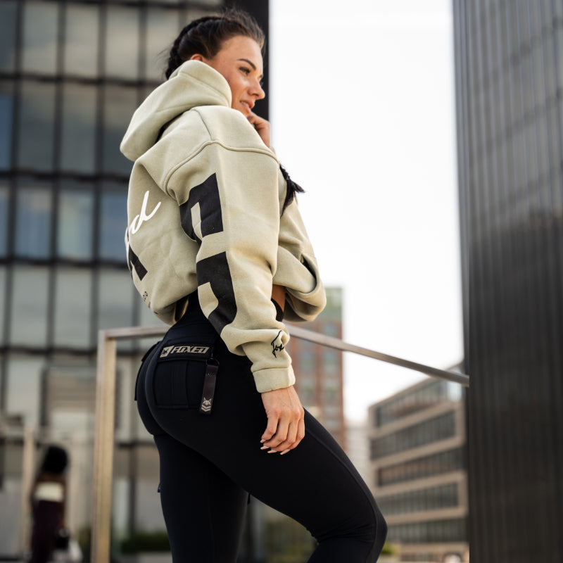 FOXED® STUDIOSTATE HOODIE + CARGO LEGGINGS SET MATCHA