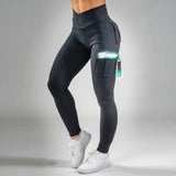 FOXED® CARGO LEGGINGS 3-POCKET SECRET SHELL MINT