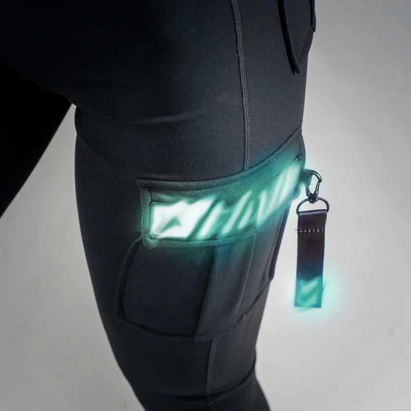 FOXED® CARGO LEGGINGS 3-POCKET SECRET SHELL MINT