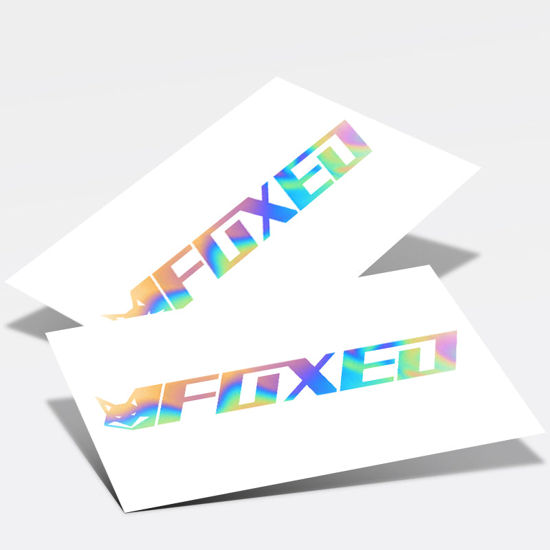 FOXED® LOGO AUTOAUFKLEBER