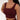 FOXED® OPHELIA RIBBED SEAMLESS TANK TOP LOVE BURGUNDY