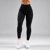 FOXED® RIBBED SEAMLESS LEGGINGS BLACK