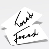 FOXED® SIGNATURE AUTOAUFKLEBER