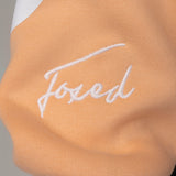 FOXED® STATEMENT OVERSIZE SWEATER FUZZ PEACH WMN