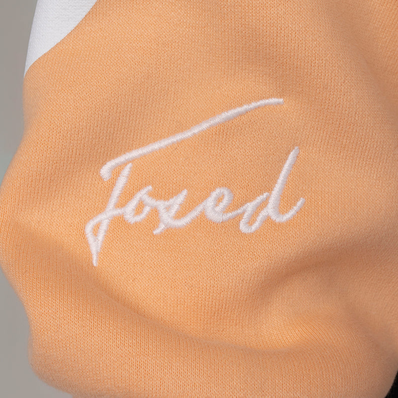 FOXED® STATEMENT OVERSIZE SWEATER FUZZ PEACH WMN
