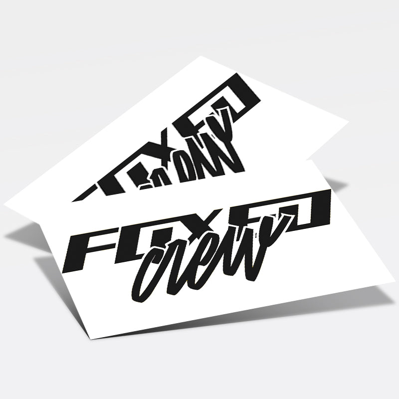 FOXED® CREW AUTOAUFKLEBER